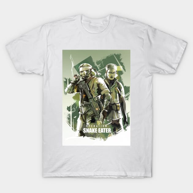 OPERATION SNAKE EATER T-Shirt by Vector Volt